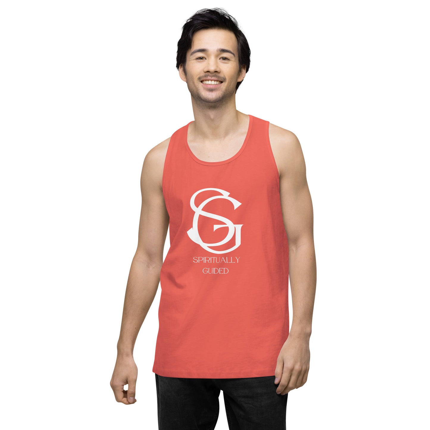 Spiritually Guided - Men’s premium tank top