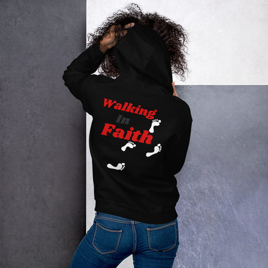 walking in Faith - Unisex Hoodie