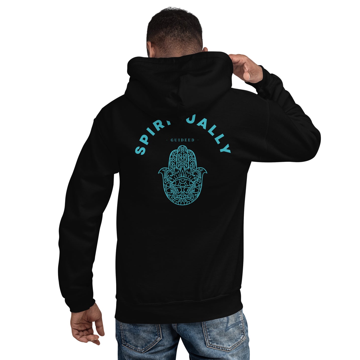 Spiritually Guided: hamsa hand - Unisex Hoodie