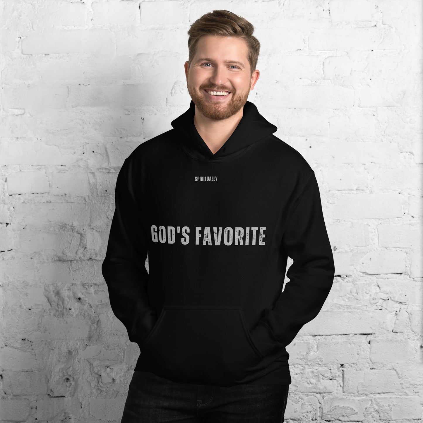 Spiritually, God's Favorite - Unisex Hoodie