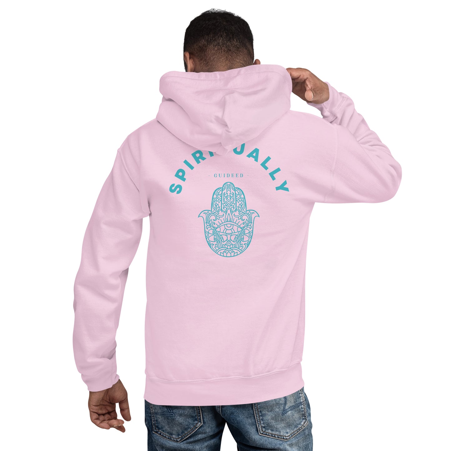 Spiritually Guided: hamsa hand - Unisex Hoodie