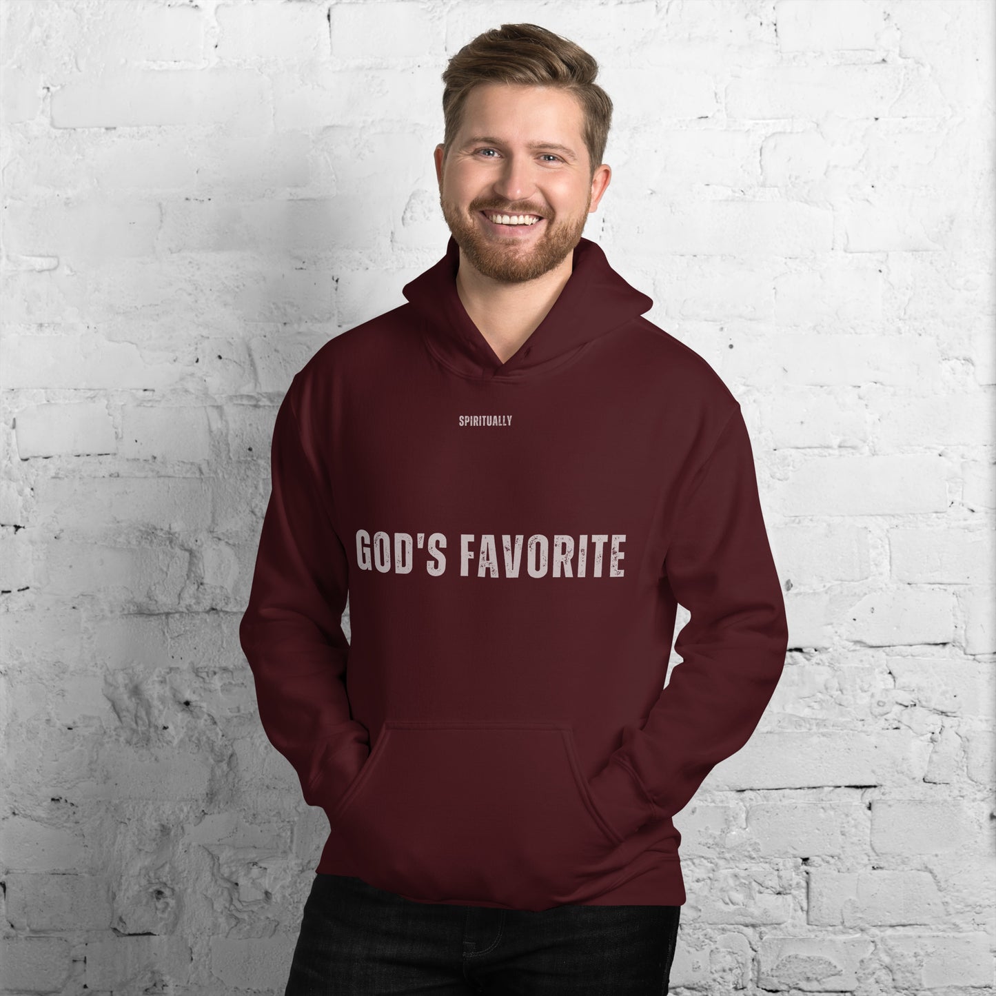 Spiritually, God's Favorite - Unisex Hoodie