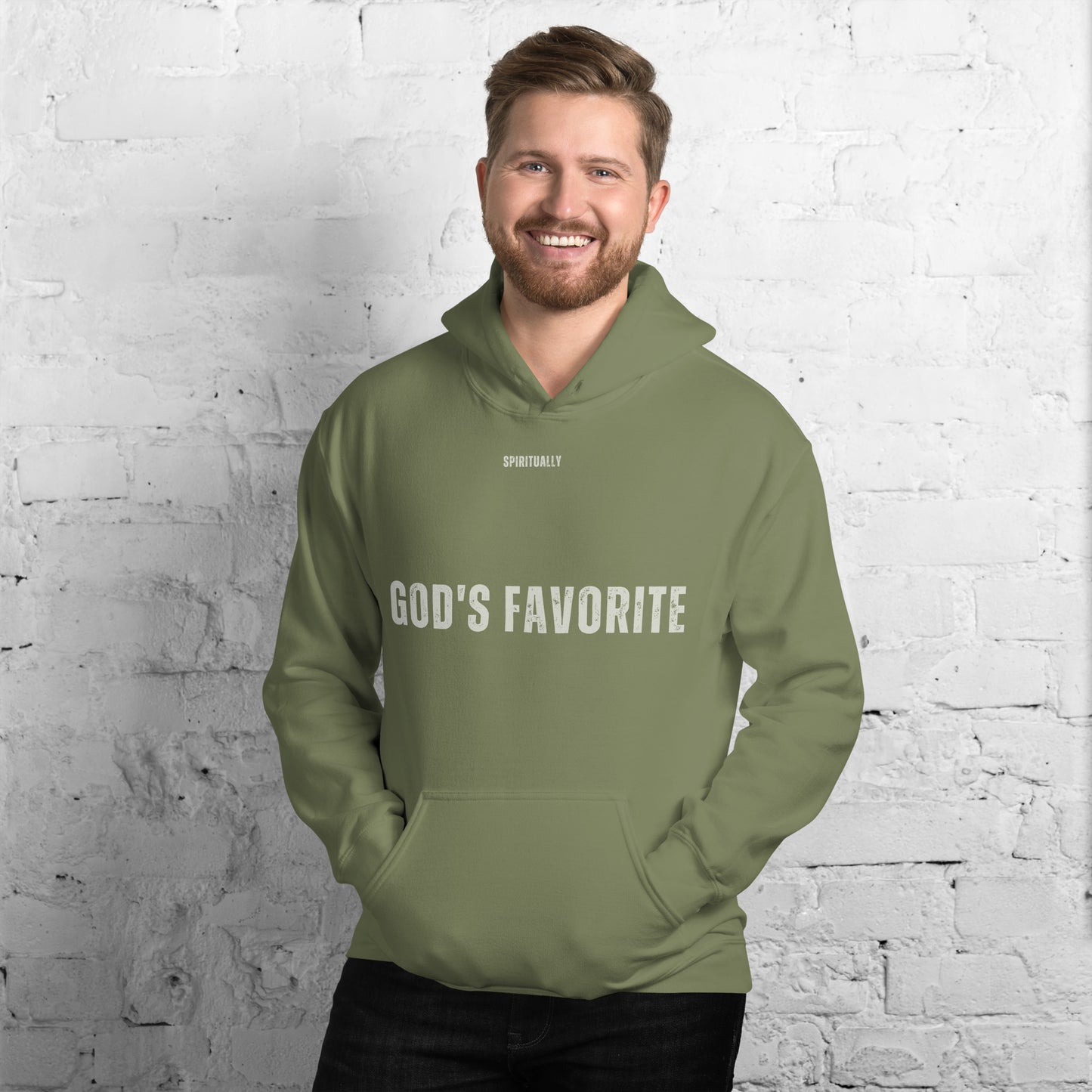 Spiritually, God's Favorite - Unisex Hoodie