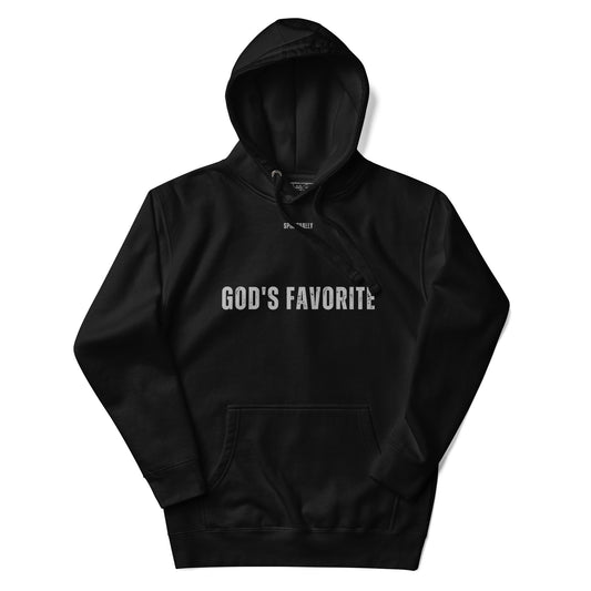 Spiritually God's Favorite - Unisex Hoodie