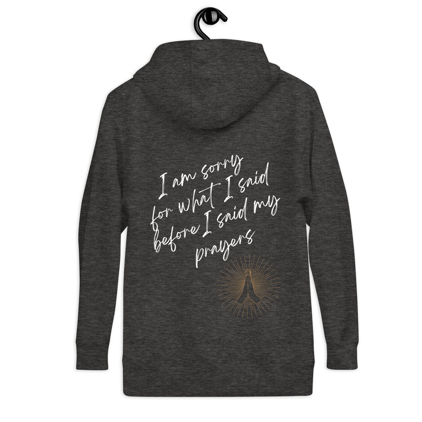 I'm Sorry (Gold praying hands) - Unisex Hoodie