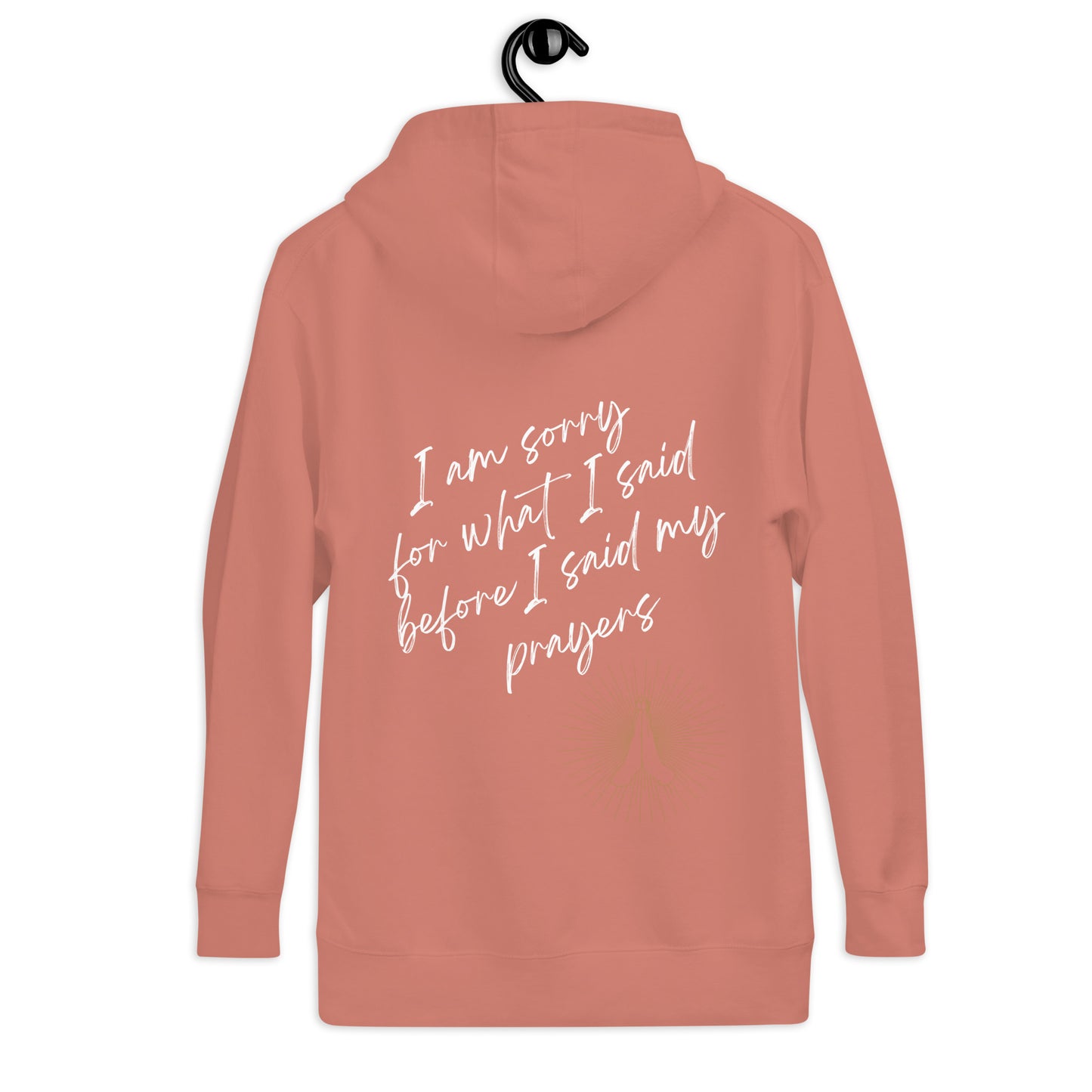 I'm Sorry (Gold praying hands) - Unisex Hoodie