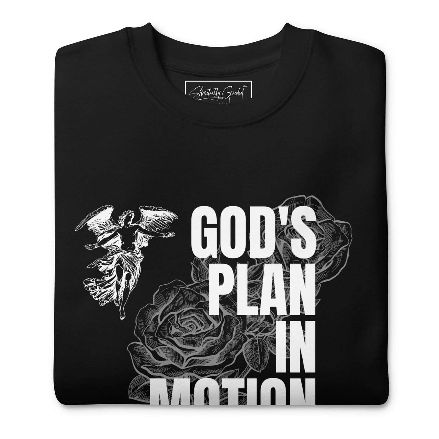 God's Plan In Motion - Unisex Premium Sweatshirt