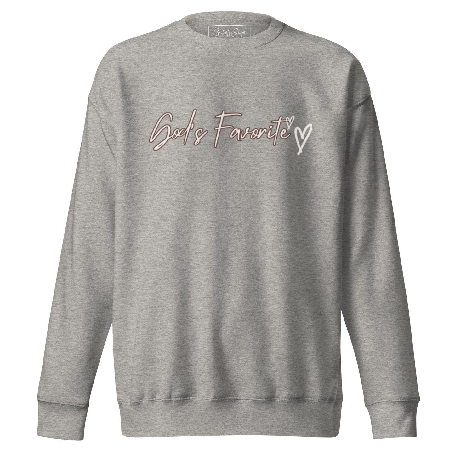 God's Favorite - Heart - Unisex Premium Sweatshirt