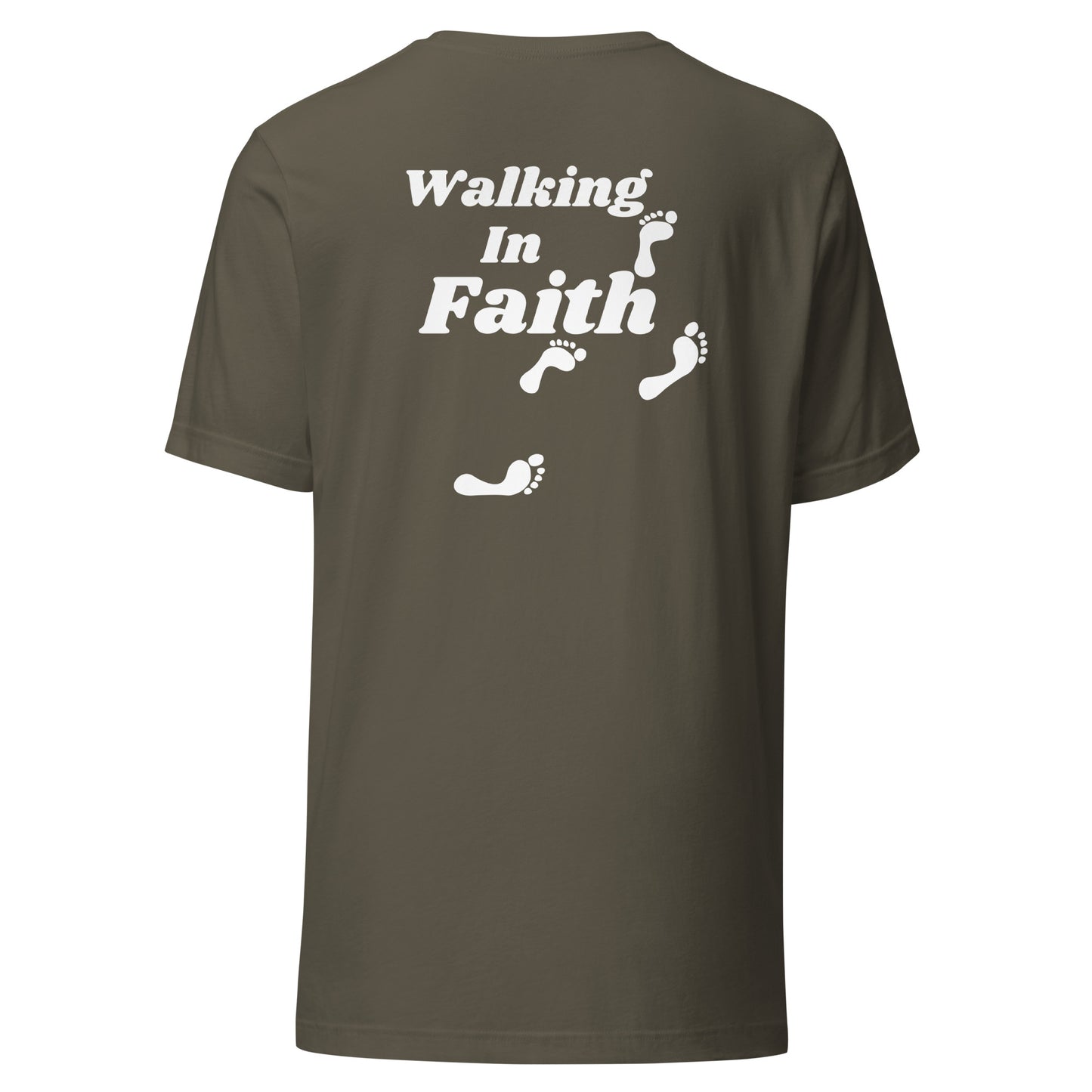 Walking in Faith - Unisex t-shirt