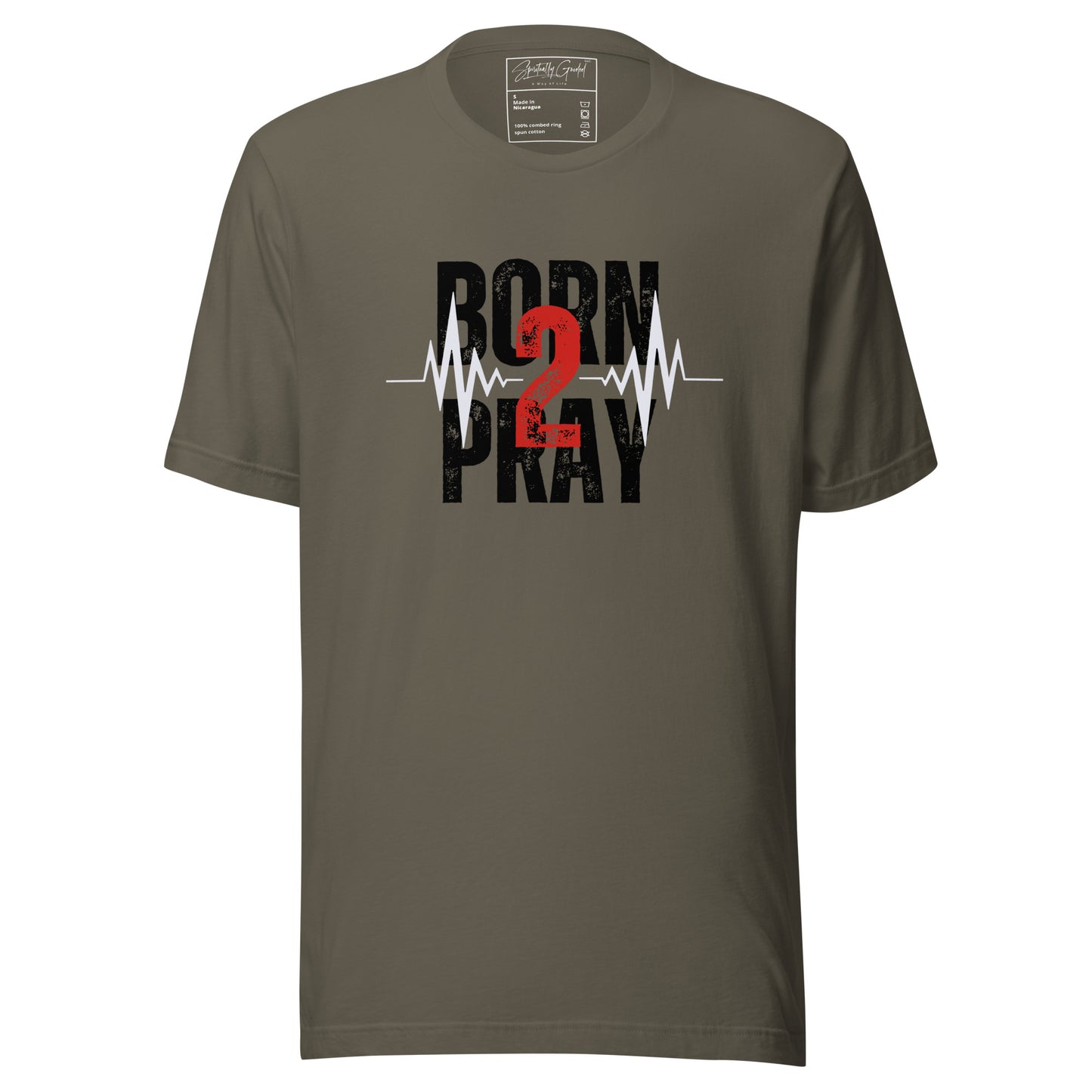 Born 2 pray - Unisex t-shirt