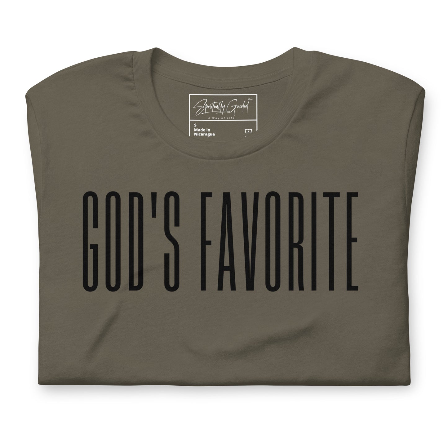 God's Favorite - Cross - Unisex t-shirt