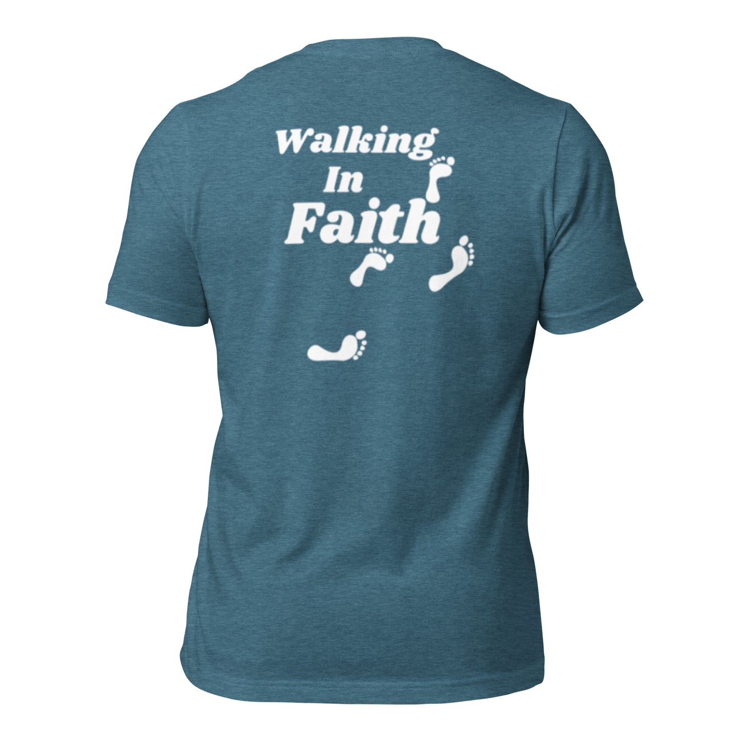 Walking in Faith - Unisex t-shirt