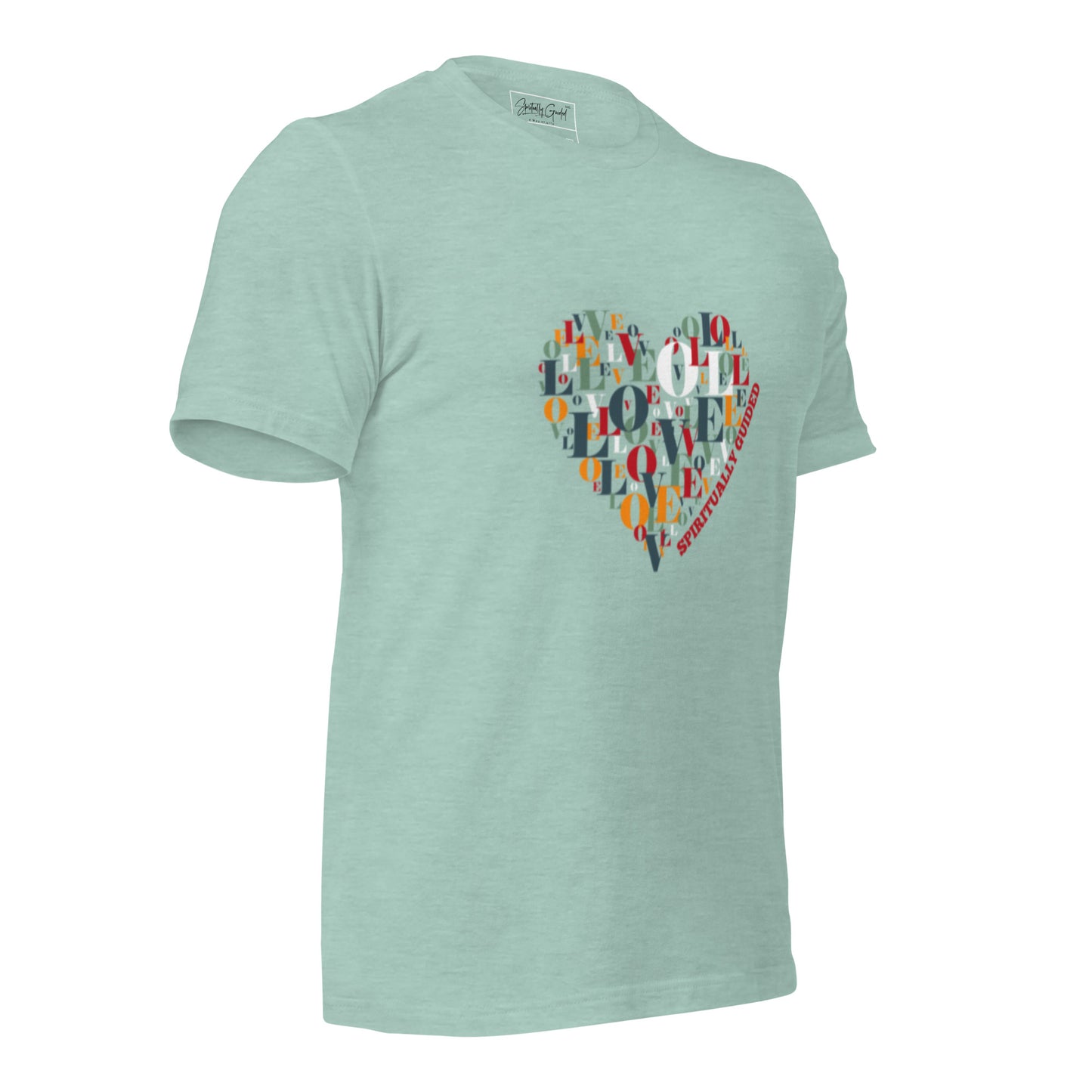 Love (center) Spiritually Guided - Unisex t-shirt