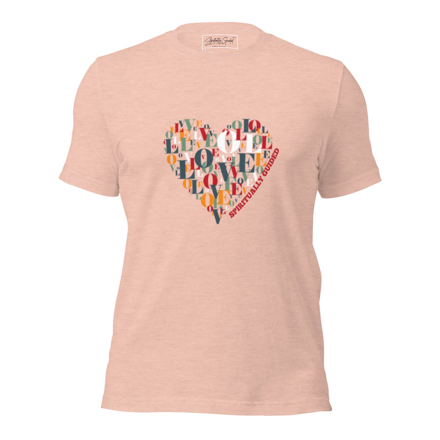 Love (center) Spiritually Guided - Unisex t-shirt