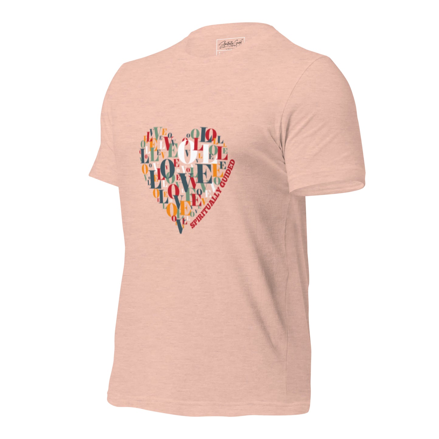 Love (center) Spiritually Guided - Unisex t-shirt