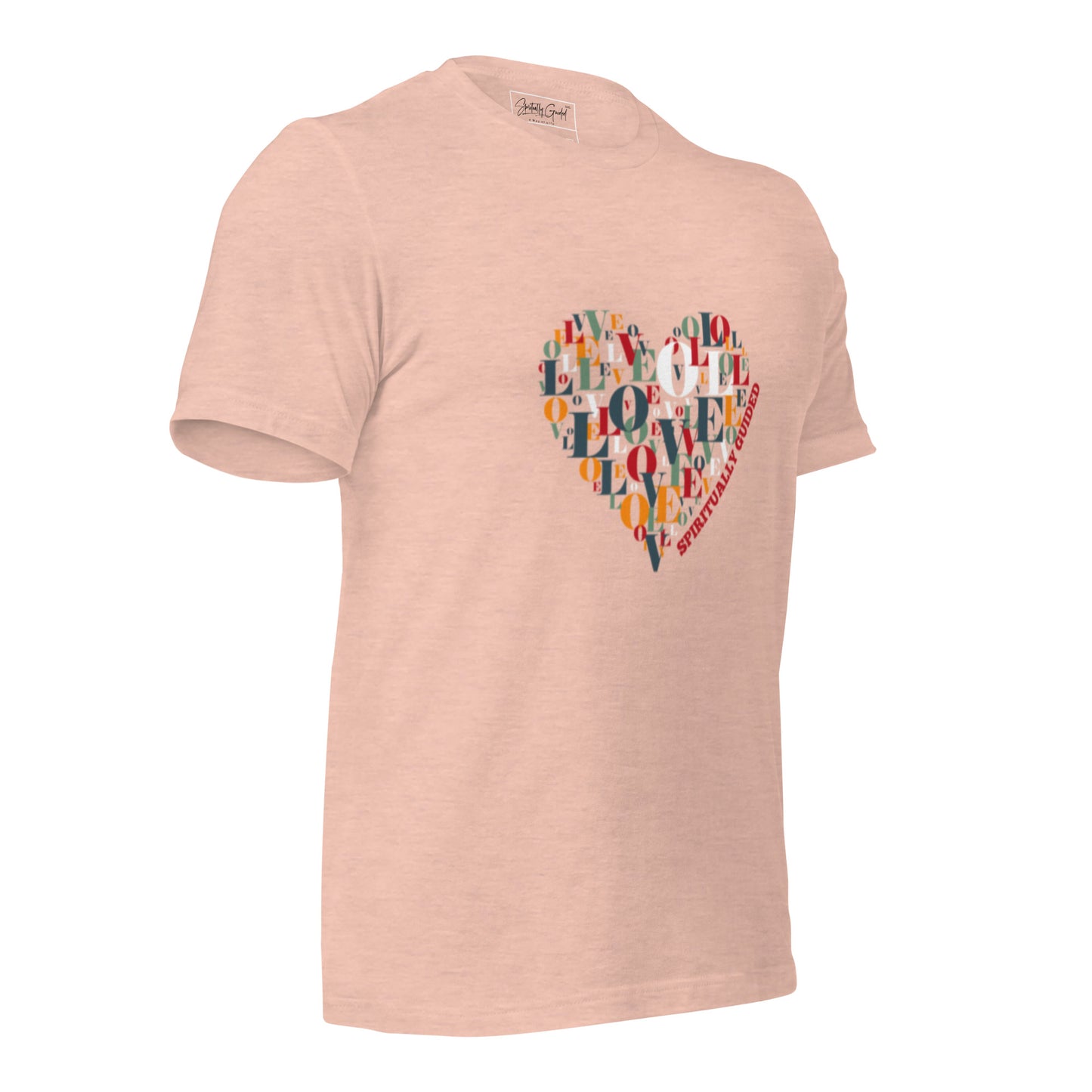 Love (center) Spiritually Guided - Unisex t-shirt