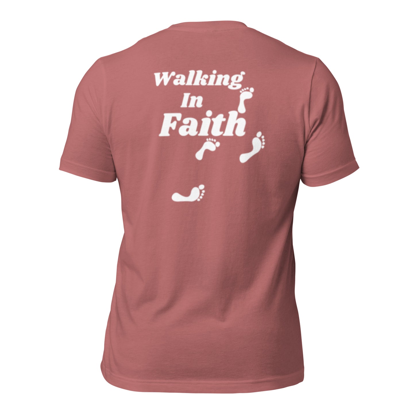 Walking in Faith - Unisex t-shirt