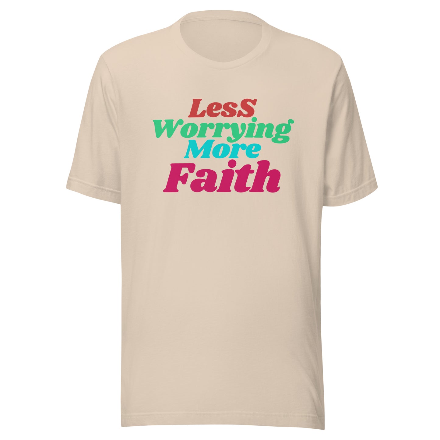 Less Worrying - Unisex t-shirt