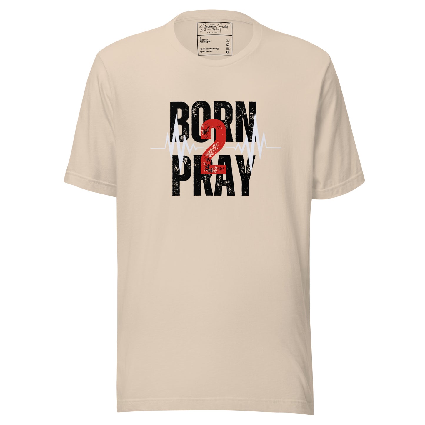 Born 2 pray - Unisex t-shirt